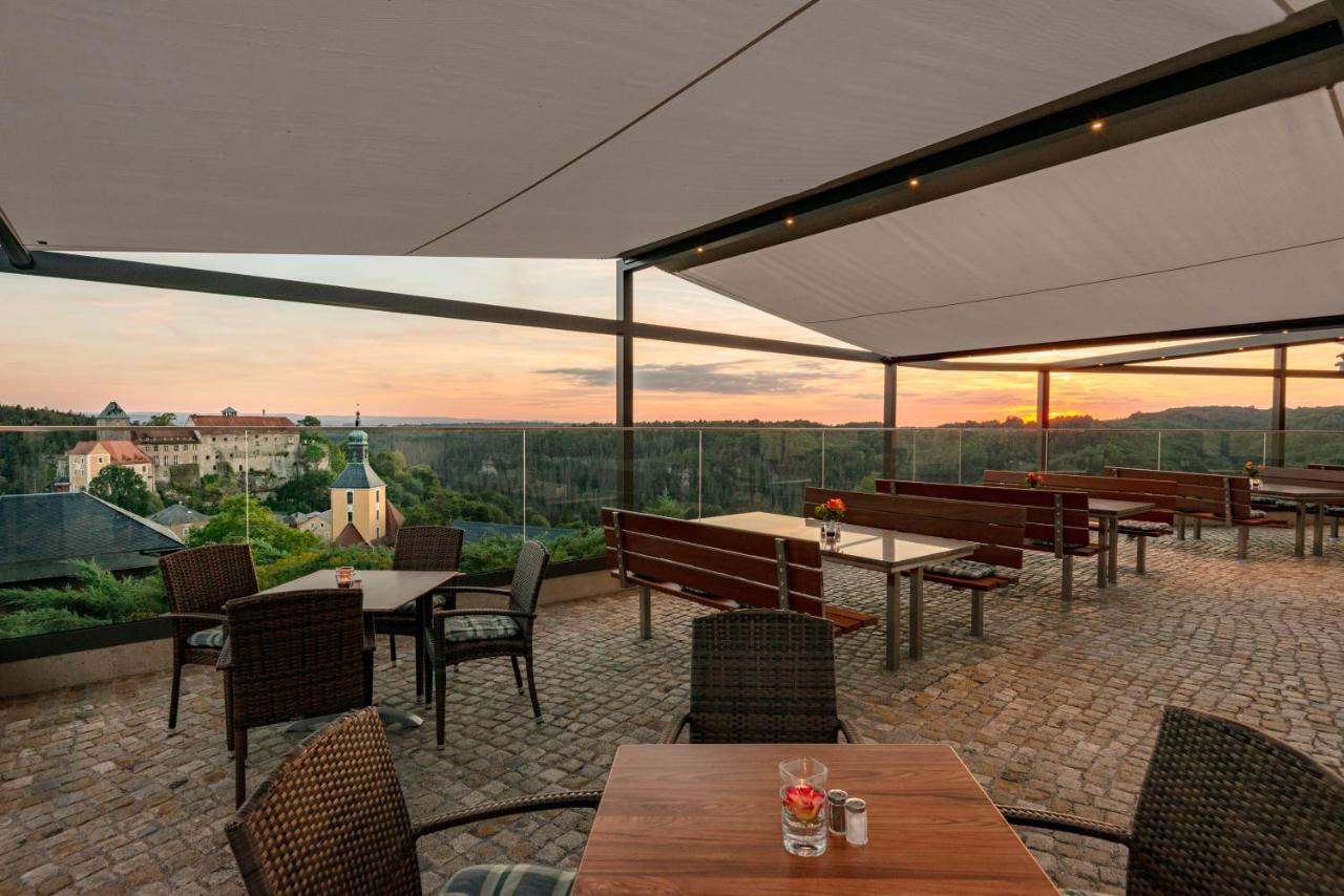 Hotel Zur Aussicht Hohnstein Eksteriør bilde
